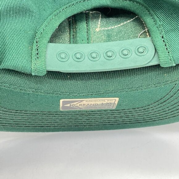 Vintage PAG Seeds Snapback Trucker Hat Patch Green K-Brand USA Size L-XL (H2) - Picture 8 of 11